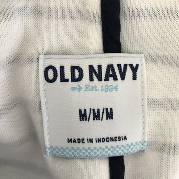 Old Navy Bell Sleeve Striped Blazer Top Sz M - Picture 7 of 8